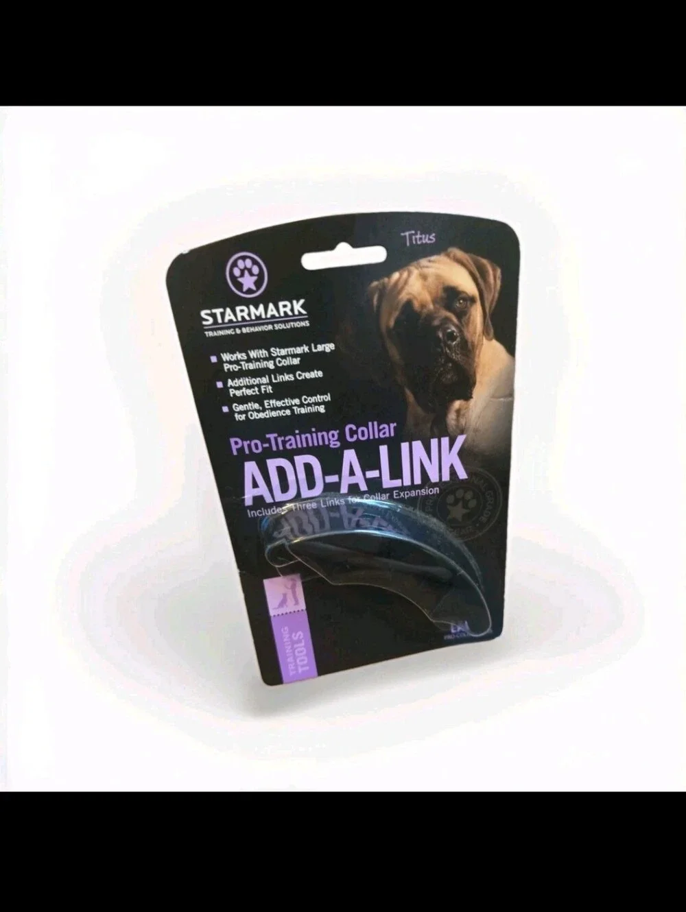 Bundle! Starmark Pro Training Dog Collar & Pro Training Collar Add-a-link Large